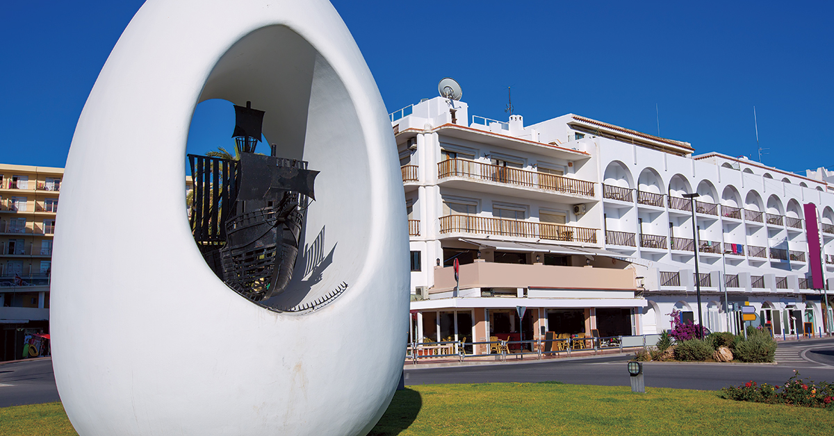 sant antoni de portmany egg roundabout